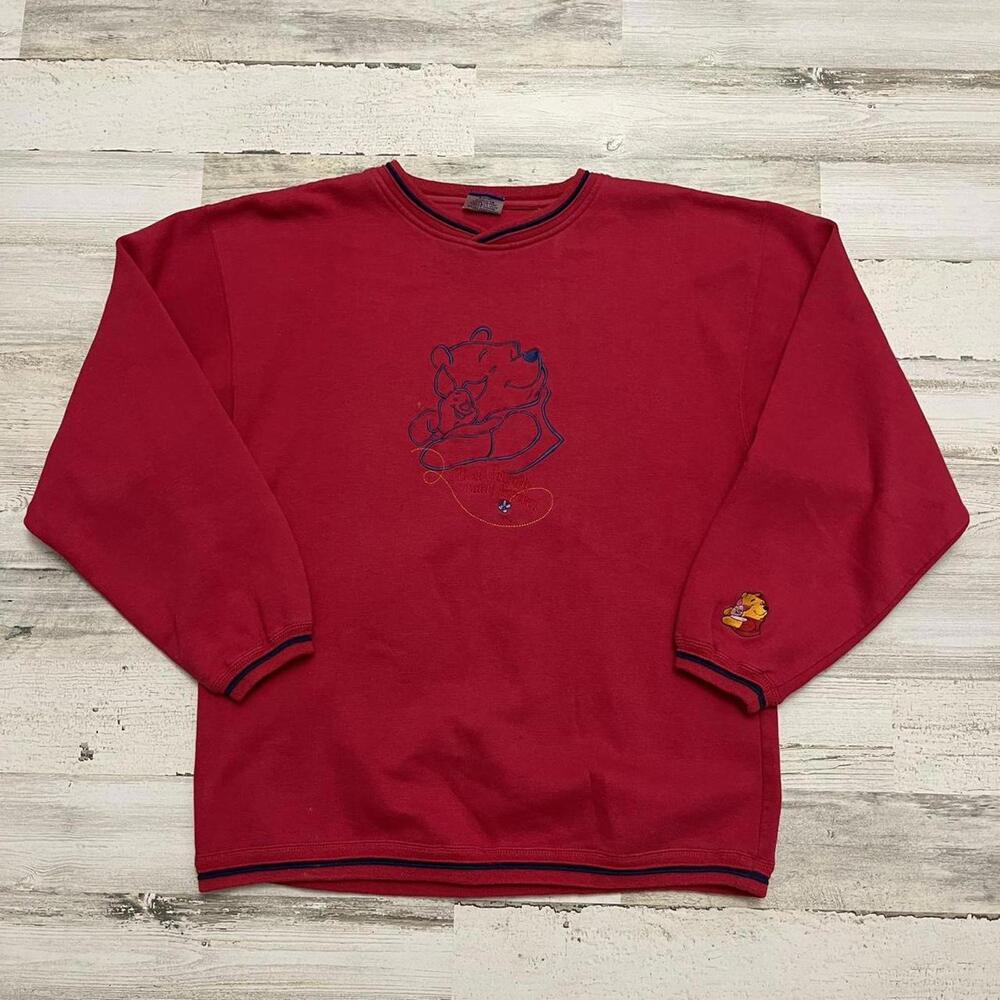 Vintage Disney Winnie The Pooh Friends Forever Crewneck XL